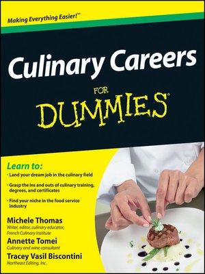 cover image of Culinary Careers For Dummies